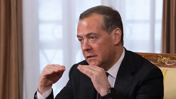 Заместитель председателя Совбеза РФ Д. Медведев