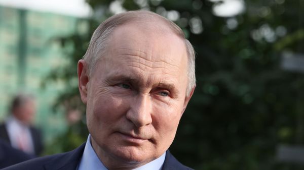 Рабочая поездка президента РФ В. Путина в Ставропольский край