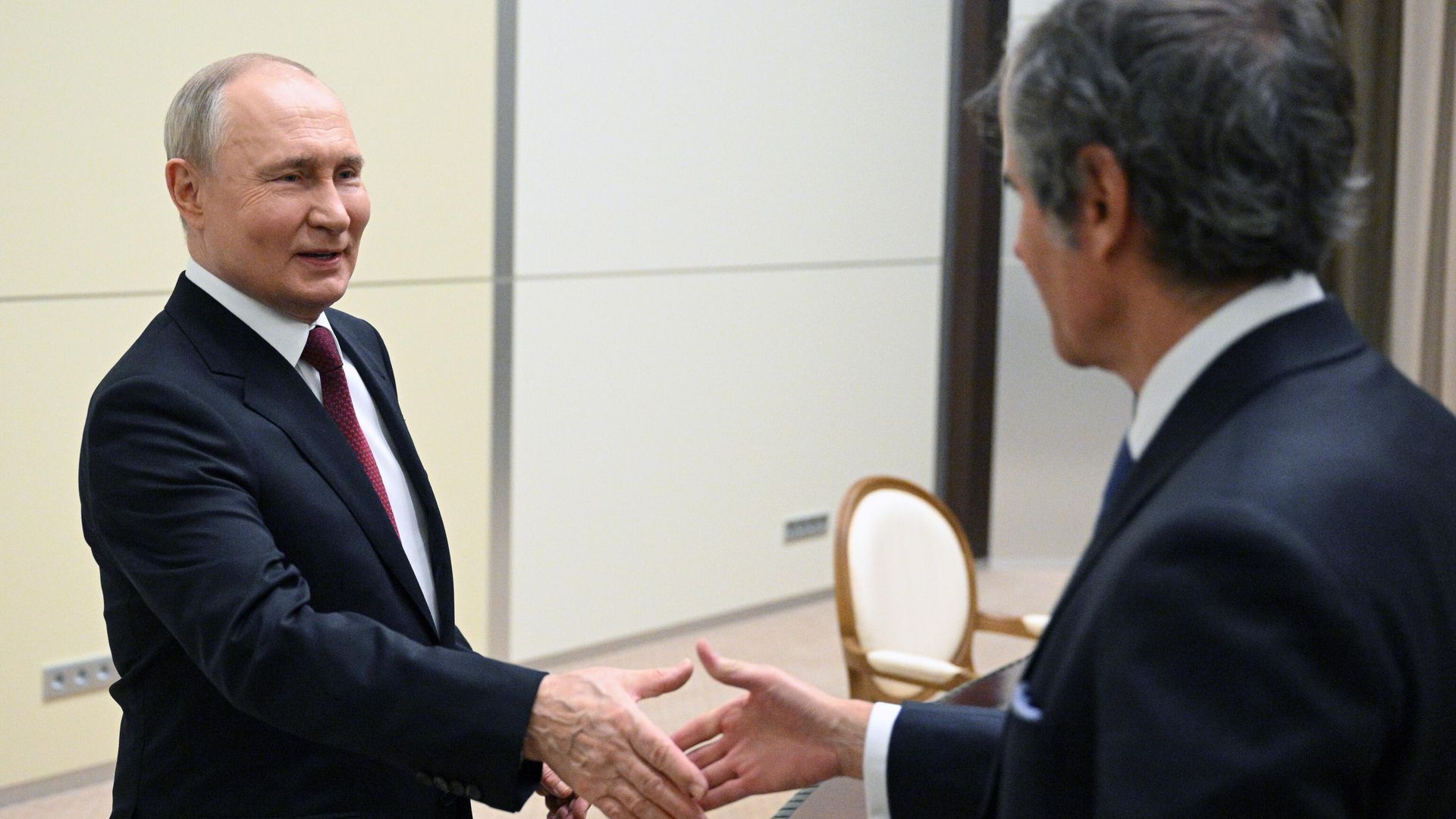 Встреча президента РФ В.Путина с генеральным директором МАГАТЭ Р. Гросси - ПРАЙМ, 1920, 26.09.2025