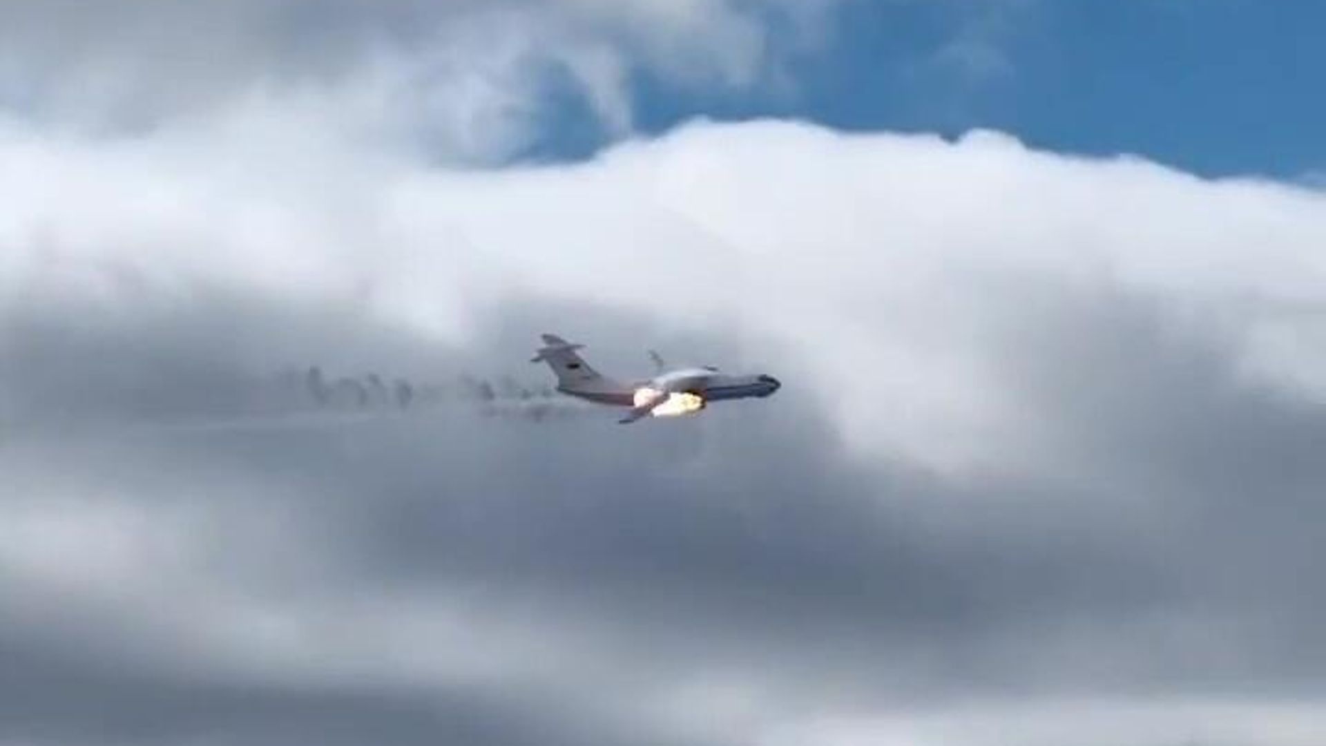 Военно-транспортный самолет Ил-76 потерпел крушение при взлете в Ивановской области - ПРАЙМ, 1920, 19.05.2024
