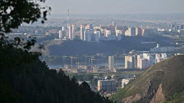 Вид на Красноярск