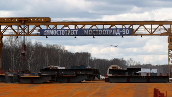 Строительство скоростной автодороги Москва - Санкт-Петербург