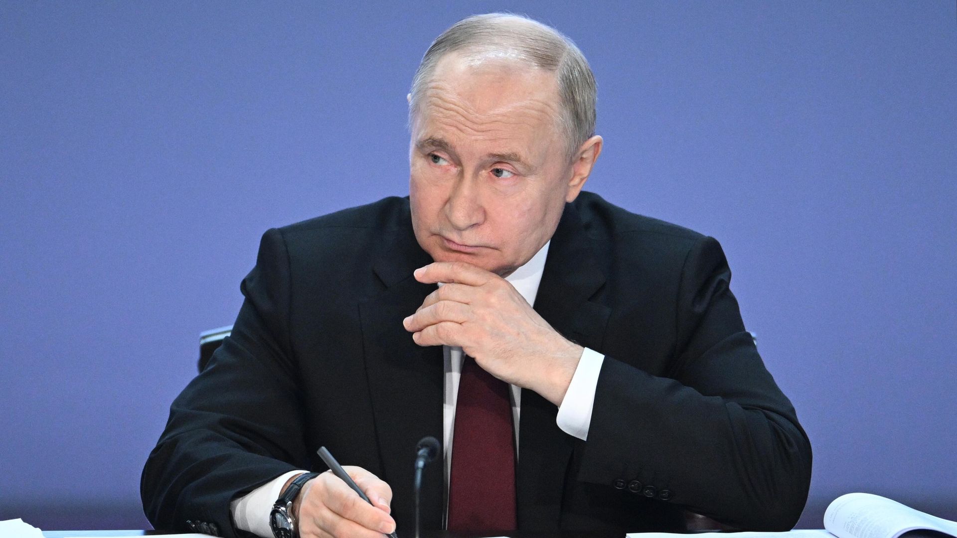  Президент РФ Владимир Путин принимает участие в ежегодном расширенном заседании коллегии МВД - ПРАЙМ, 1920, 08.07.2024