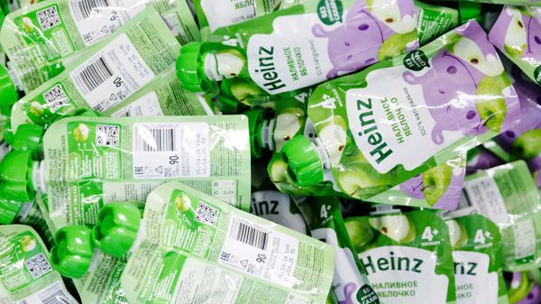 Готовая продукция бренда Heinz на Ивановском комбинате детского питания