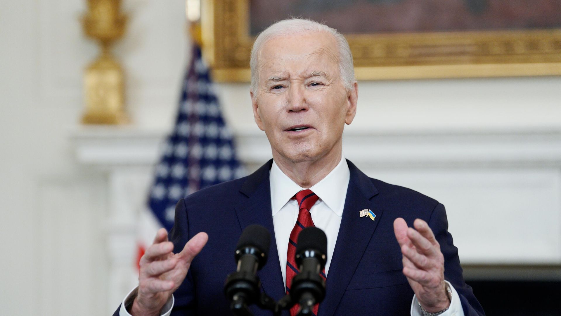 Президент США Джо Байден выступает на пресс-конференции в Вашингтоне - ПРАЙМ, 1920, 18.10.2024