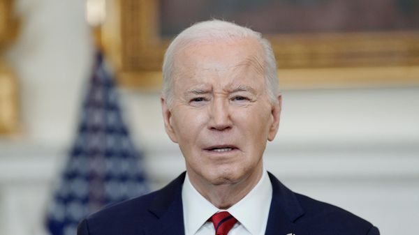 Президент США Джо Байден выступает на пресс-конференции в Вашингтоне