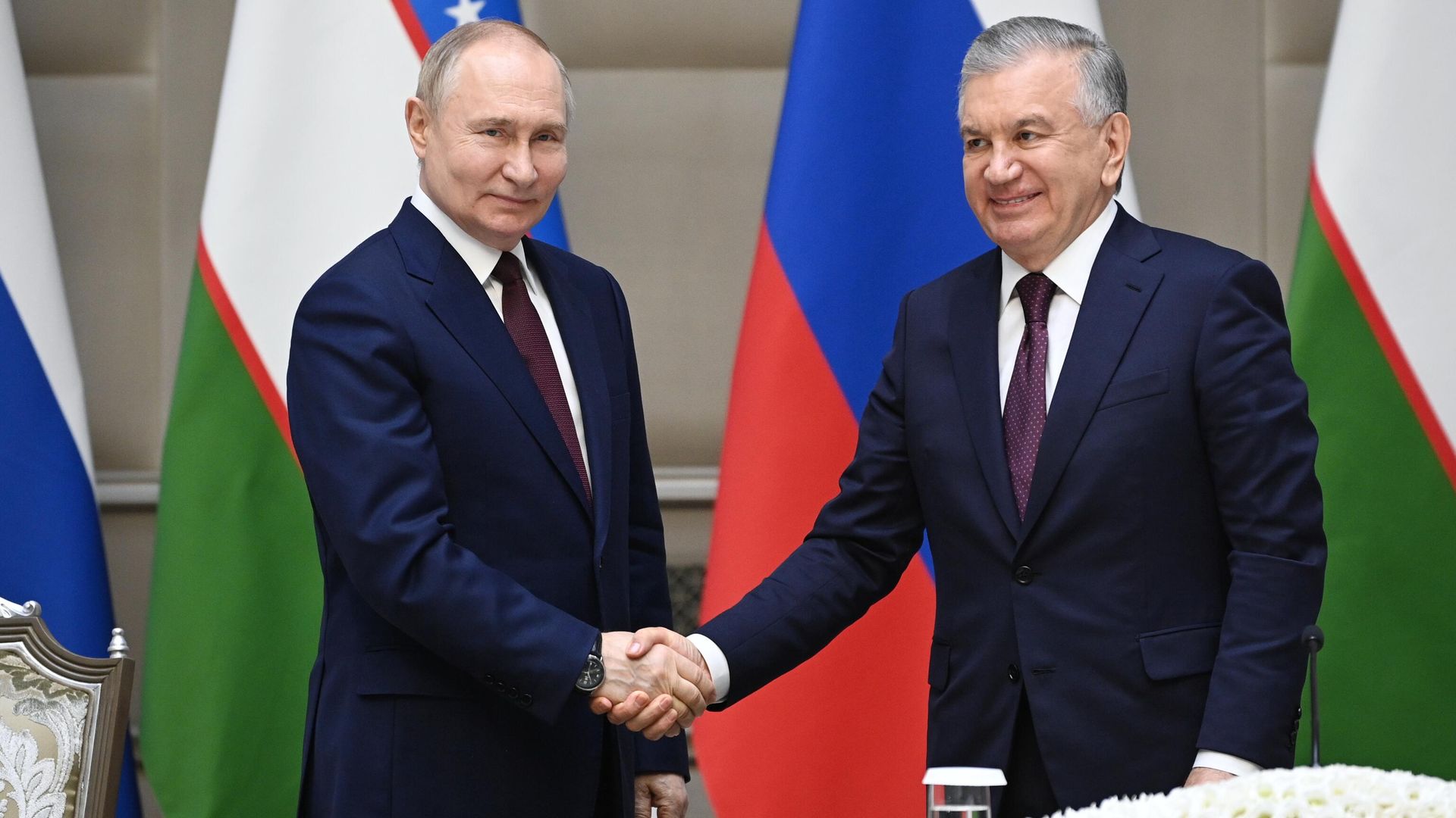 Рабочий визит президента Владимира Путина в Узбекистан. День второй - ПРАЙМ, 1920, 08.07.2025
