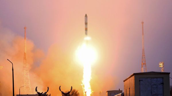 Запуск транспортного грузового корабля Прогресс МС-26 с космодрома Байконур. Архивное фото