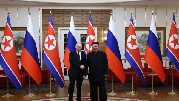 Дружественный государственный визит президента Владимира Путина в КНДР
