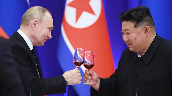 Дружественный государственный визит президента Владимира Путина в КНДР
