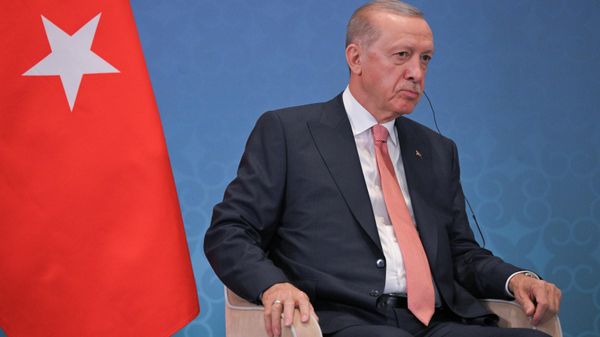 Президент Турецкой Республики Реджеп Тайип Эрдоган на саммите ШОС
