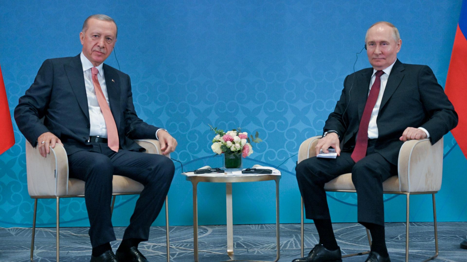 Президент РФ Владимир Путин и президент Турецкой Республики Реджеп Тайип Эрдоган - ПРАЙМ, 1920, 20.03.2025