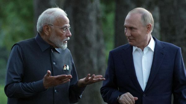Встреча президента Владимира Путина с премьер-министром Индии Нарендрой Моди