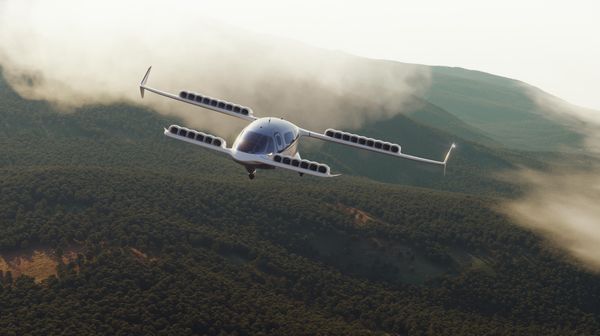 Летающее такси Lilium Jet