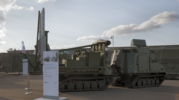 ЗРК IRIS-T SLS представлен на выставке ILA 2018, Берлин ЗРК IRIS-T SLS представлен на выставке ILA 2018, Берлин