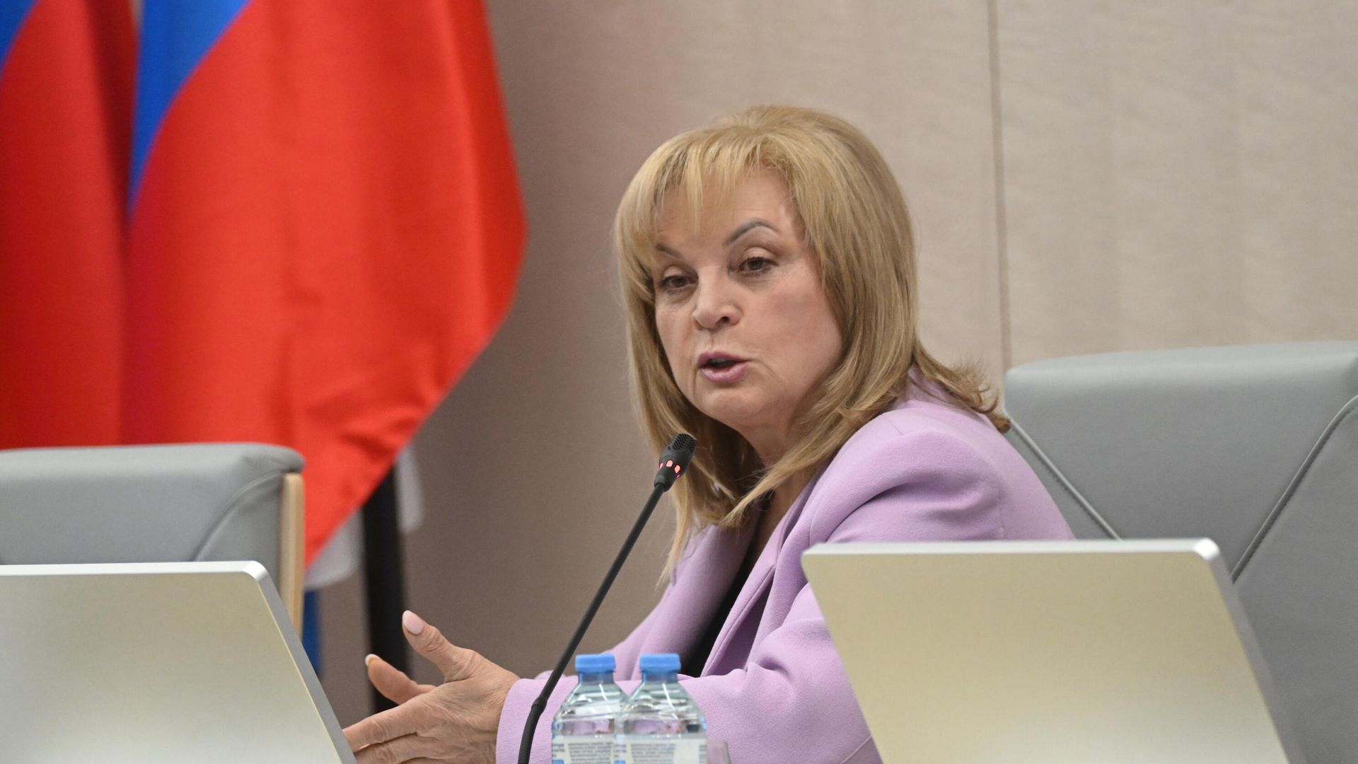 Председатель Центральной избирательной комиссии РФ Элла Памфилова - ПРАЙМ, 1920, 14.09.2025