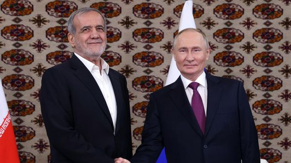 Визит президента Владимира Путина в Туркменистан