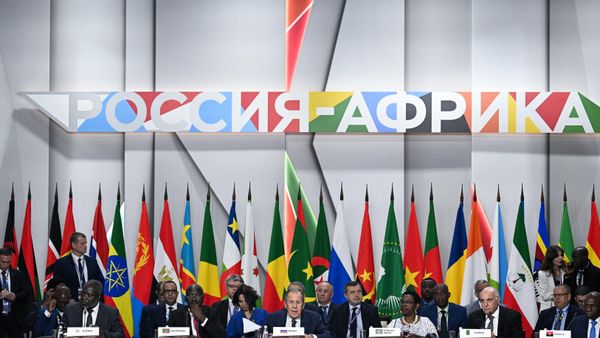 Россия -Африка. Первое пленарное заседание министерской конференции