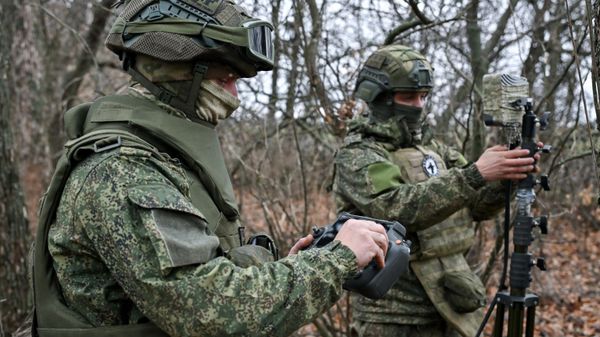 Расчет БПЛА ВС РФ на Запорожском направлении Расчет БПЛА ВС РФ на Запорожском направлении