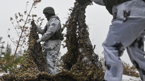 Боевая работа расчета гаубицы Д-30 группировки Запад на Краснолиманском направлении