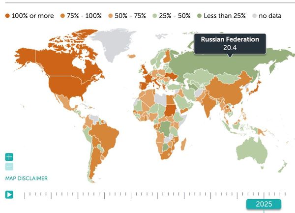 Российская Федерация отличается невысоким уровнем долговой нагрузки 