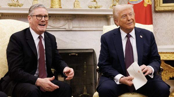 Кир Стармер и Дональд Трамп