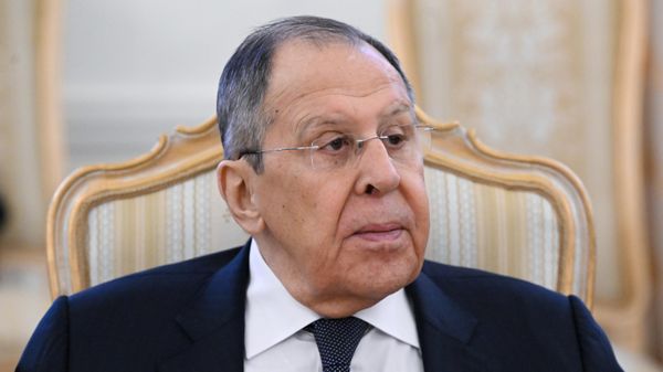 Встреча главы МИД РФ С. Лаврова с генсеком ОБСЕ Ф. Синирлиоглу