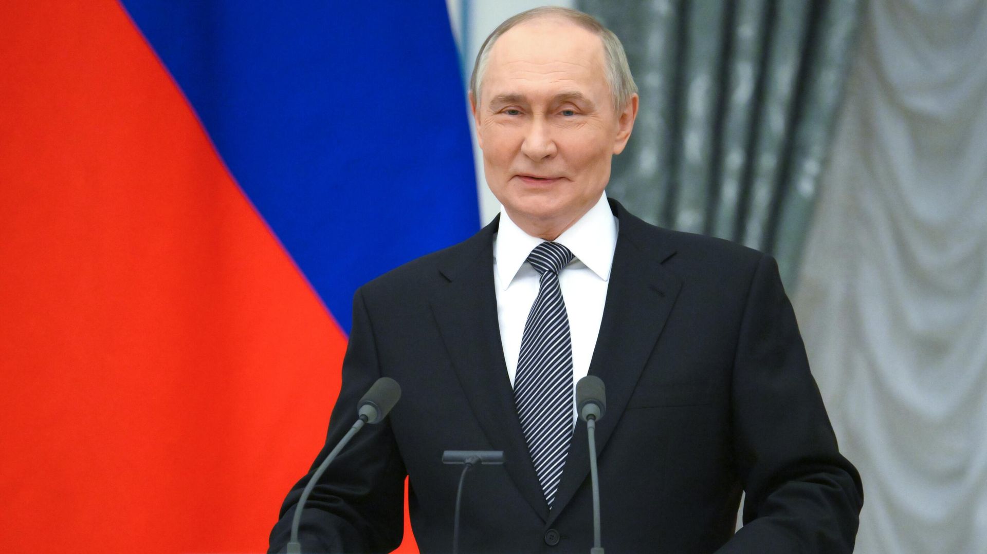 Президент Владимир Путин вручил премии в области культуры - ПРАЙМ, 1920, 27.03.2025