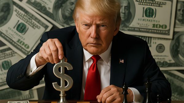 Дональд Трамп ставит шах и мат