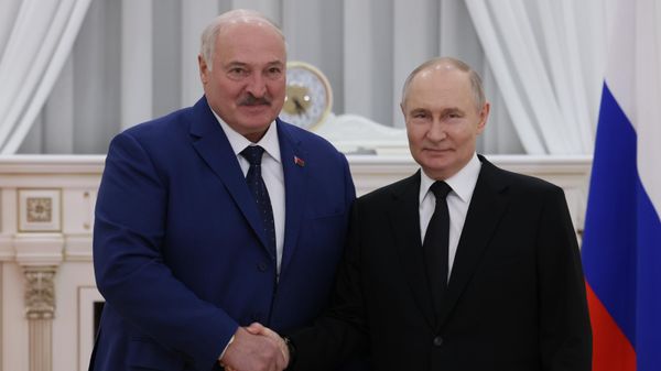 Президент Владимир Путин и президент Белоруссии Александром Лукашенко