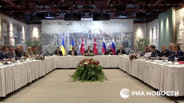 Встреча делегаций России, Турции и Украины