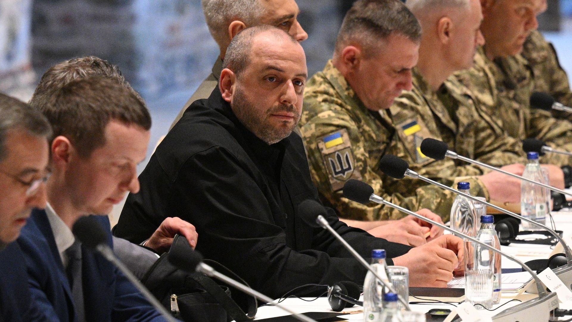 Министр обороны Украины Рустем Умеров на переговорах между делегациями России и Украины в Стамбуле. - ПРАЙМ, 1920, 01.06.2025