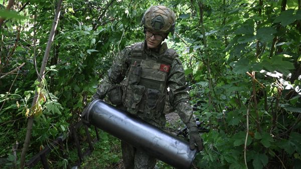 Боевая работа гаубицы