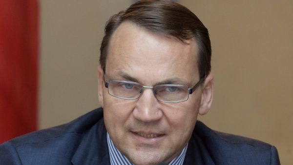 Министр иностранных дел Польши Радослав Сикорский