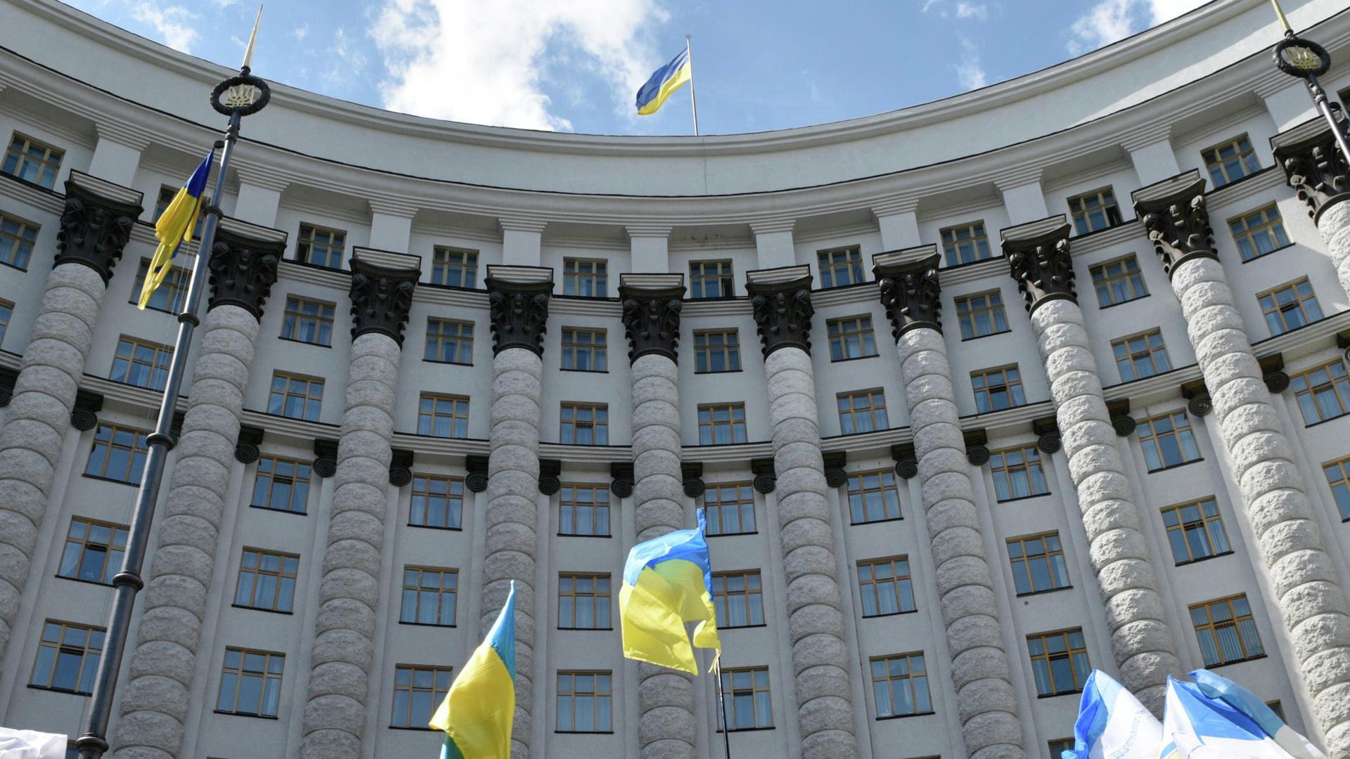 Здание Кабинета министров Украины в Киеве - ПРАЙМ, 1920, 18.08.2025