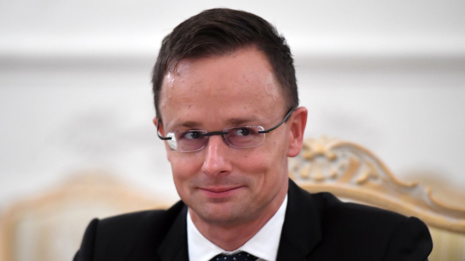 Глава МИД Венгрии Петер Сийярто во время встречи с МИД РФ Сергеем Лавровым. 3 октября 2018 - ПРАЙМ, 1920, 27.07.2025