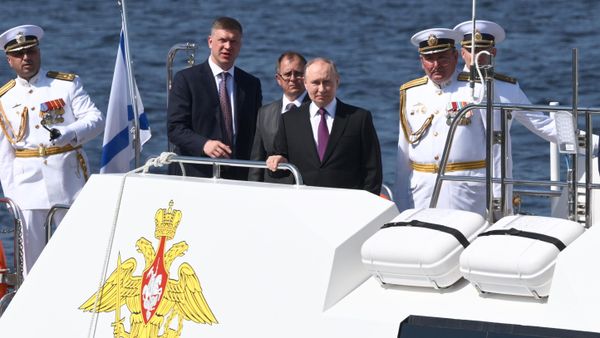 Рабочая поездка президента Владимира Путина в Санкт-Петербург 