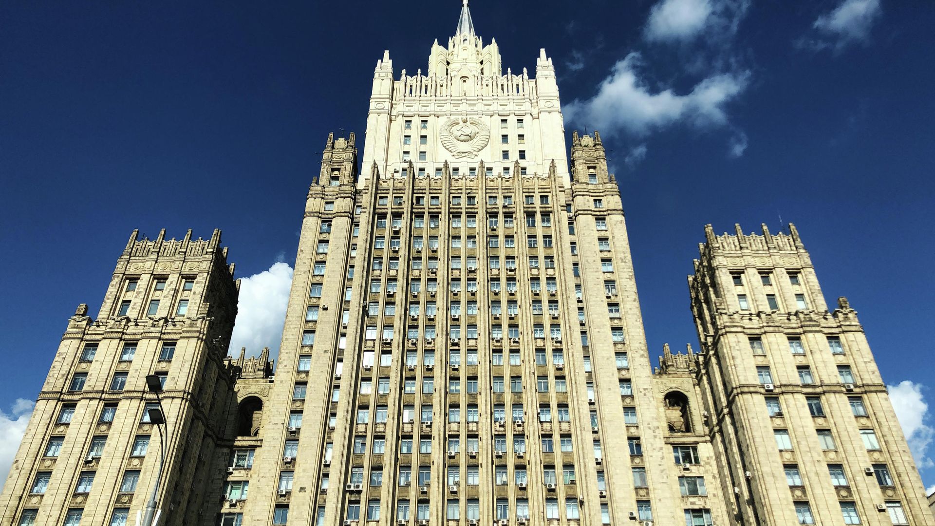 Здание Министерства иностранных дел РФ - ПРАЙМ, 1920, 16.04.2026