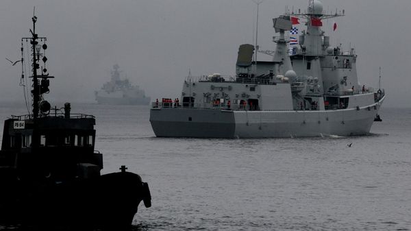 Совместные учения ВМС КНР и Тихоокеанского флота РФ