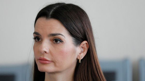 Глава Гагаузии Евгения Гуцул на заседании суда в Кишиневе