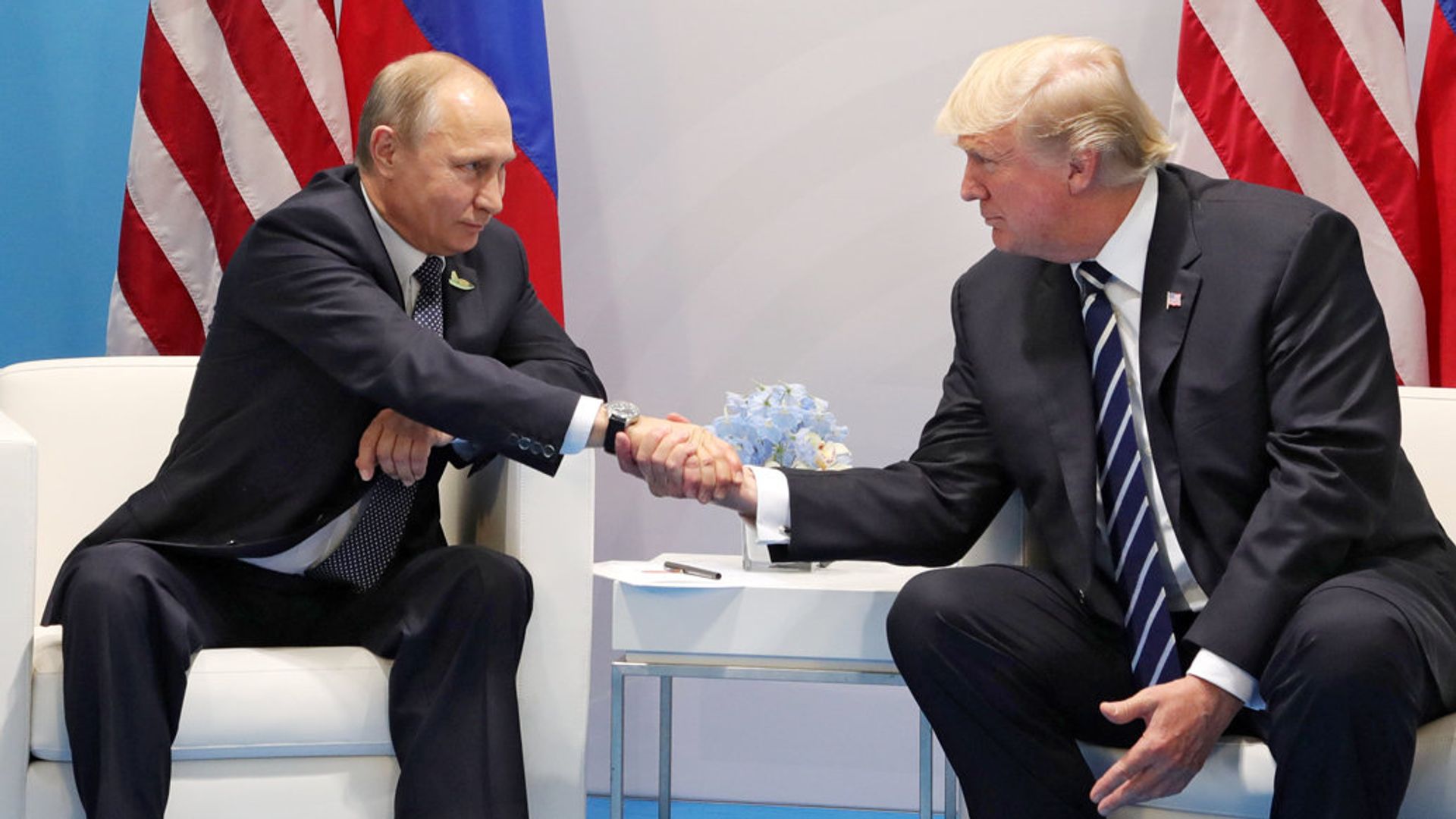 Президент РФ Владимир Путин и президент США Дональд Трамп - ПРАЙМ, 1920, 07.08.2025