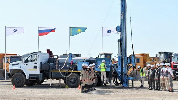 Церемония запуска строительства первой в Казахстане атомной электростанции