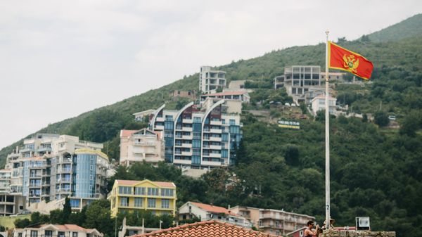 Город Будва в Черногории