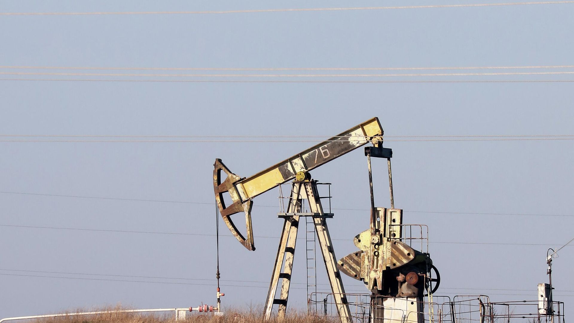 Нефтяной станок-качалка на Абино-Украинском нефтегазовом месторождении в Краснодарском крае - ПРАЙМ, 1920, 22.07.2026