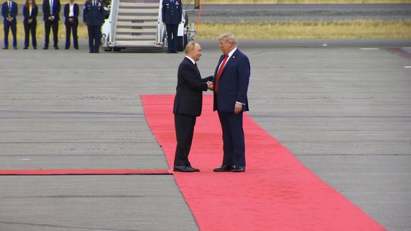 Встреча президентов России и США на Аляске