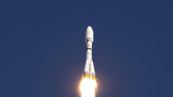 Пуск ракеты Союз-2.1а с разгонным блоком Фрегат. Июль 2011