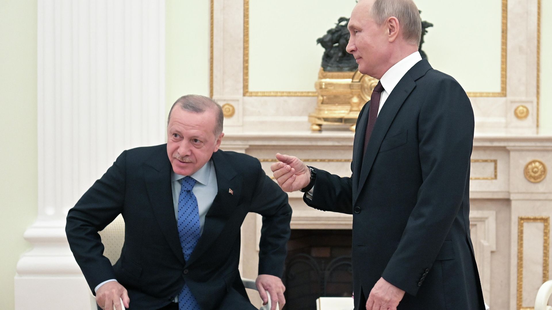Президент РФ Владимир Путин и президент Турции Реджеп Тайип Эрдоган - ПРАЙМ, 1920, 03.04.2026