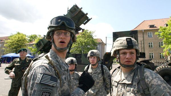Американские военные в Польше