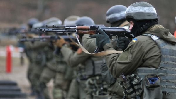 Украинские военнослужащие