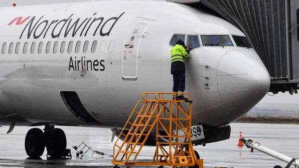 Самолет авиакомпании Nordwind Самолет авиакомпании Nordwind